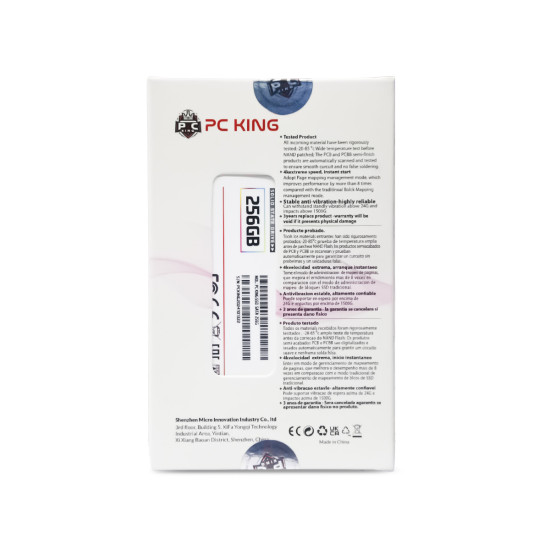 PC KING 256GB SATA SSD
